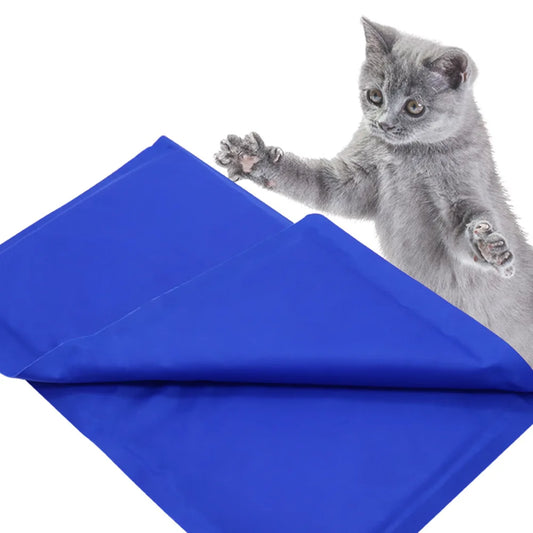 Summer Pet Cooling Mat - Dog & Cat Ice Pad for Heat Relief, Waterproof Cool Bed Mat, Indoor Outdoor Heat Relief, Essential